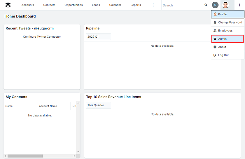 Screenshot of SugarIdentity, picture1